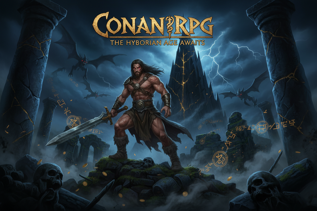 Conan RPG | Official Hyborian Age Sword & Sorcery - 2d20 System – Open ...