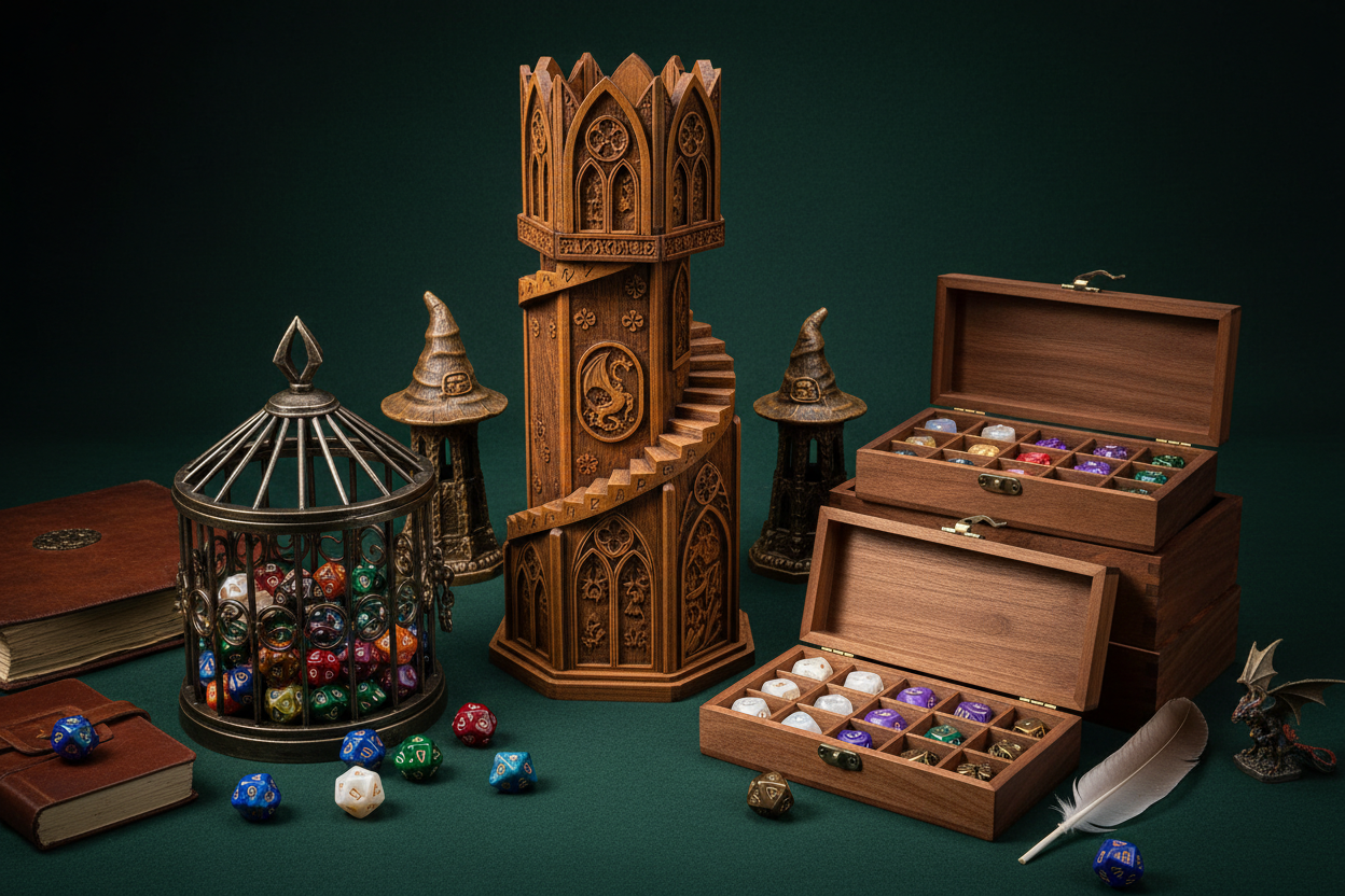 Dice Towers, Jails, and Boxes