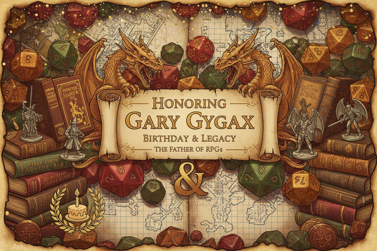 Gary Gygax Birthday