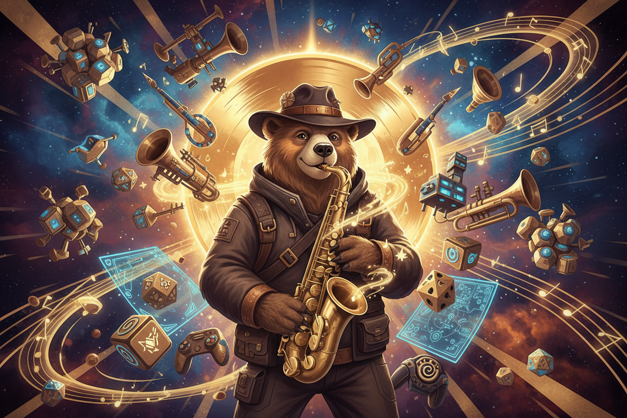 Jazzy Bear Brown