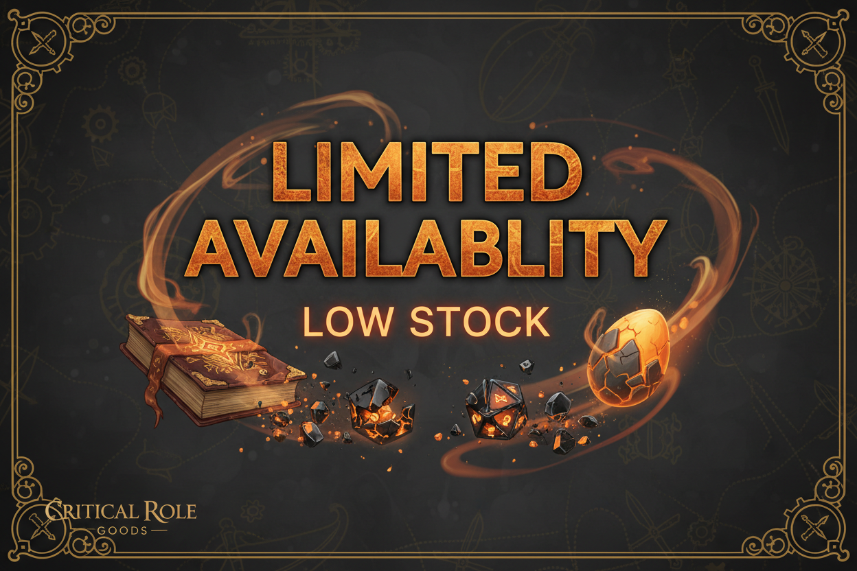 Low Stock Tabletop RPG Products