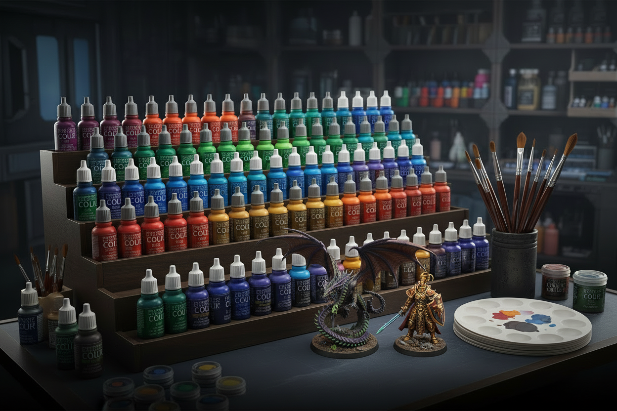Paint and Miniature Painting Supplies