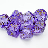 CHESSEX: POLYHEDRAL LAB DICE DICE SETS