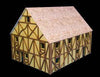 Two Story Large Half Timber House with attic (MDF) - 15MMDF304