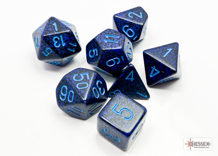 Chessex Polyhedral 7-Dice Set | Classic RPG Dice Set