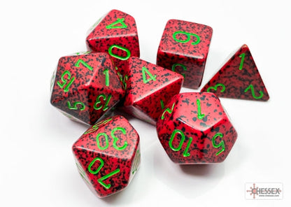 Chessex Polyhedral 7-Dice Set | Classic RPG Dice Set