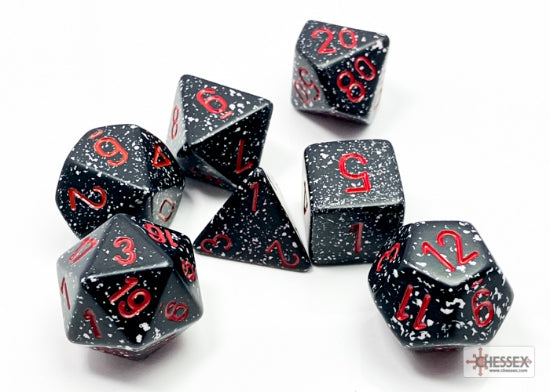 Chessex Polyhedral 7-Dice Set | Classic RPG Dice Set