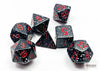 Chessex Polyhedral 7-Dice Set | Classic RPG Dice Set