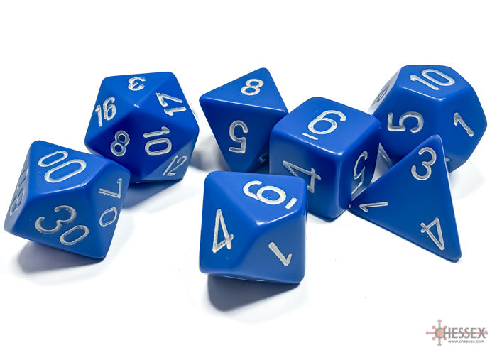 Chessex Polyhedral 7-Dice Set | Classic RPG Dice Set