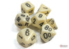 Chessex Polyhedral 7-Dice Set | Classic RPG Dice Set