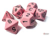Opaque Pastel Pink/back | 7-Dice, 16mm, 12mm, d10s by Chessex