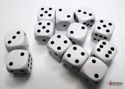 Chessex Set of Ten d10 Dice | Opaque Pastel Pink RPG Dice