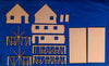 One Story Medium Half Timber House - 28MMDF300