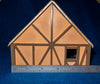 One Story Medium Half Timber House - 28MMDF300