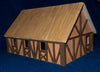 One Story Medium Half Timber House - 28MMDF300