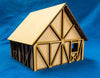 One Story Small Half Timber House  - 28MMDF301