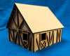 One Story Small Half Timber House  - 28MMDF301