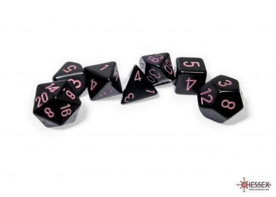 Chessex Polyhedral 7-Dice Set | Classic RPG Dice Set