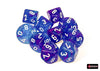 Chessex Set of Ten d10 Dice | Opaque Pastel Pink RPG Dice