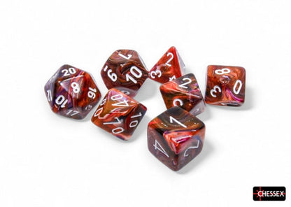 Chessex Polyhedral 7-Dice Set | Classic RPG Dice Set