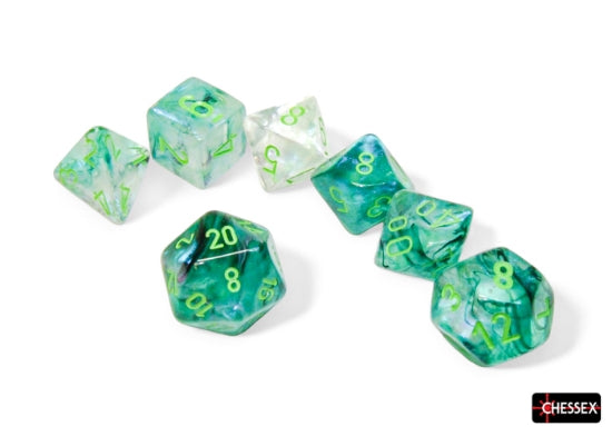 Chessex Polyhedral 7-Dice Set | Classic RPG Dice Set