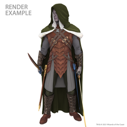 D&D: Full-Sized Drizzt Foam Statue