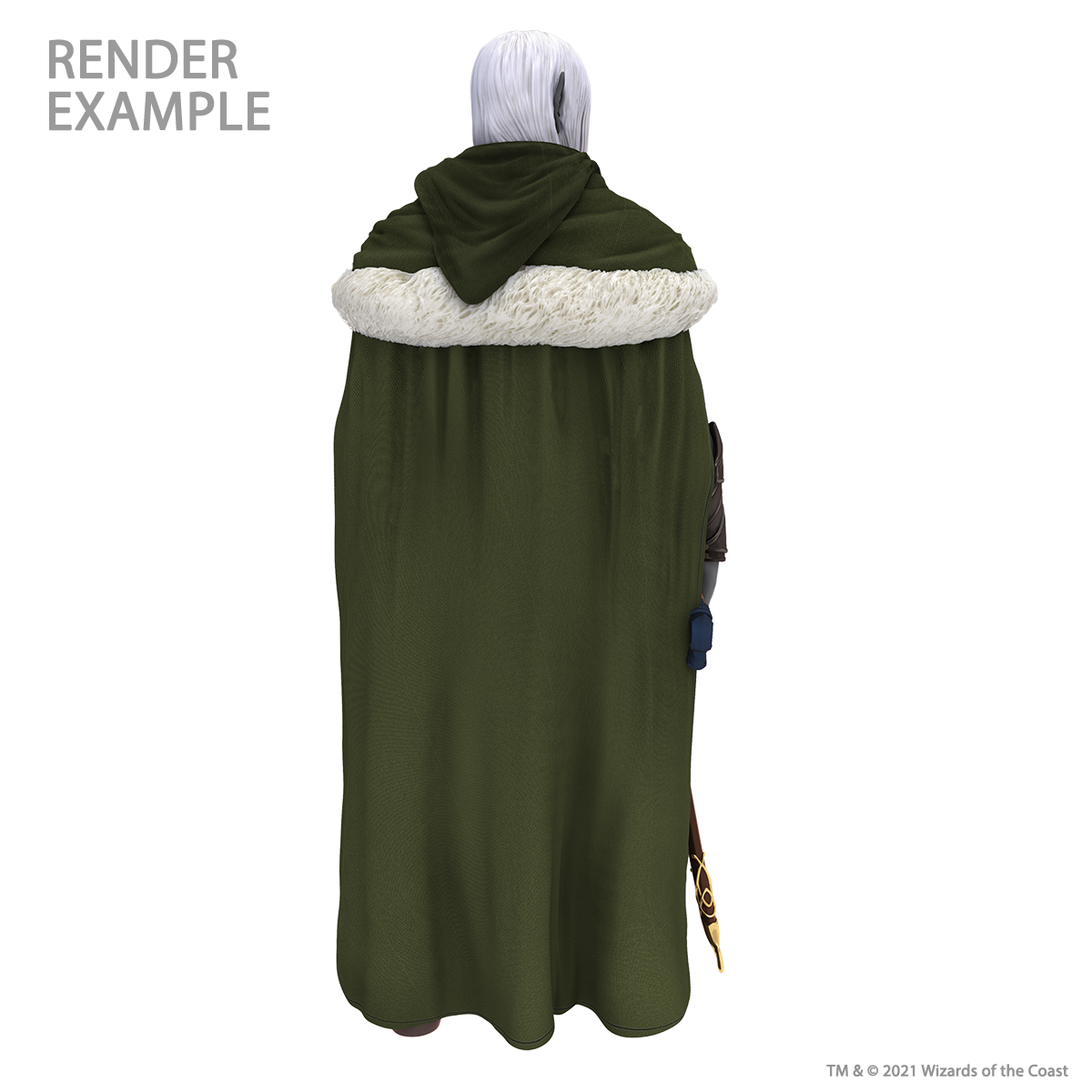 D&D: Full-Sized Drizzt Foam Statue