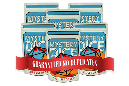Mystery Dice 6 Pack | 6 Unique RPG Dice Sets, No Duplicates | 1985 Games