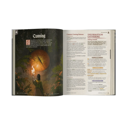 Action Grimoire – Legend in the Mist Rustic Fantasy RPG Reference