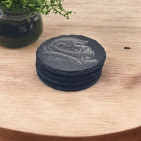 Wasteland Survival Slate Coaster Set (4pc) – Peace is a Myth
