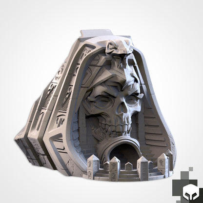 Pharoah Skull Dice Roller