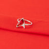 Star Trek X RockLove Red Crystal Delta Ring