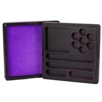 2-in-1 Wooden Dice Vault & Tray