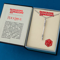 Dungeons and Dragons X RockLove Monk Staff Necklace