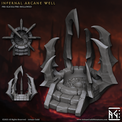 Infernal Arcane Well – Demonic Ritual Terrain