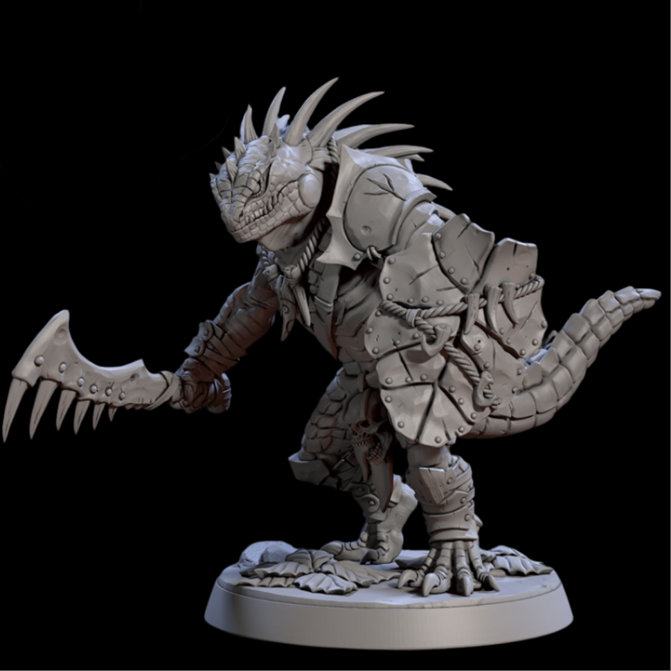 Lizardmen of Falgor - Reptilian Warrior Miniatures