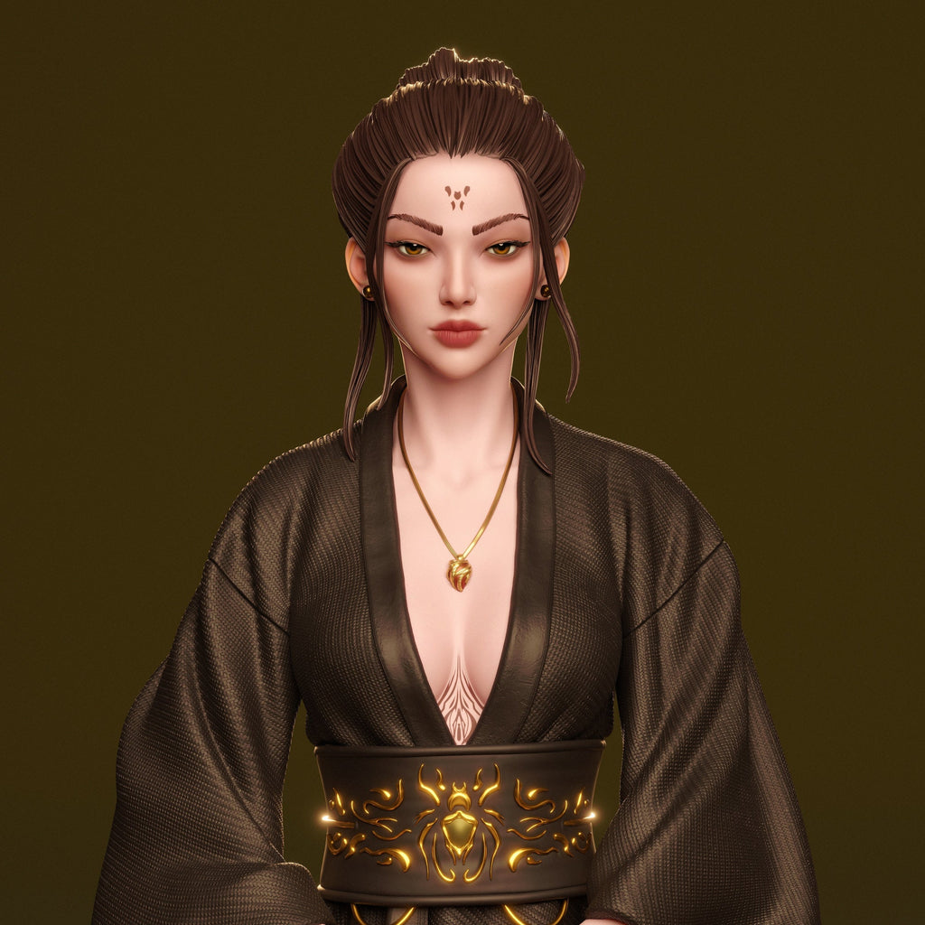 Spider Queen - CA3D Original Art (SFW/NSFW 18+ Only) - 1:6 Scale