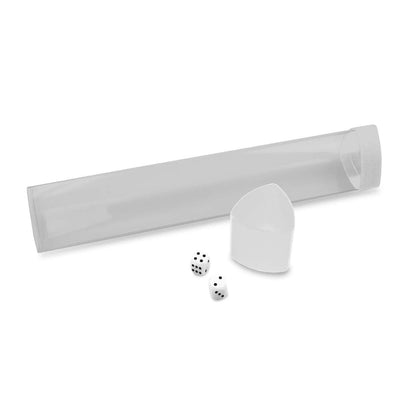 BCW Playmat Tube with Dice Cap | Durable Plastic Playmat Storage