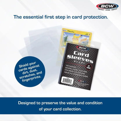 BCW Standard Card Sleeves | Essential TCG Card Protection