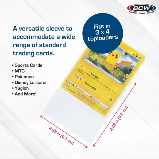 BCW Standard Card Sleeves | Essential TCG Card Protection