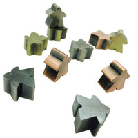 10 Pack of Metal Meeples (Random Colors)