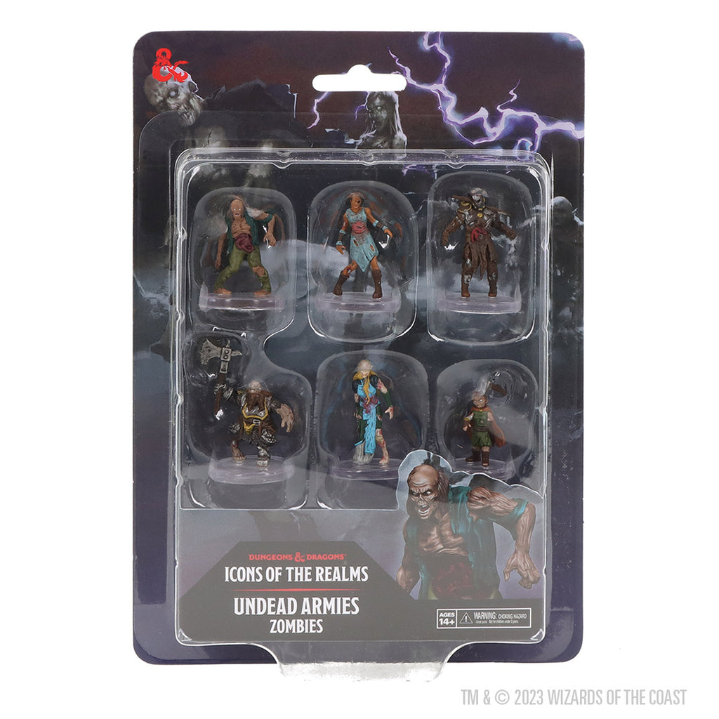 D&D Icons of the Realms: Undead Armies — Zombies (6-Pack)