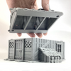 Lumberjack Hut 28mm terrain building miniature scale playable house for ttrpg