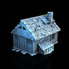Lumberjack Hut 28mm terrain building miniature scale playable house for ttrpg