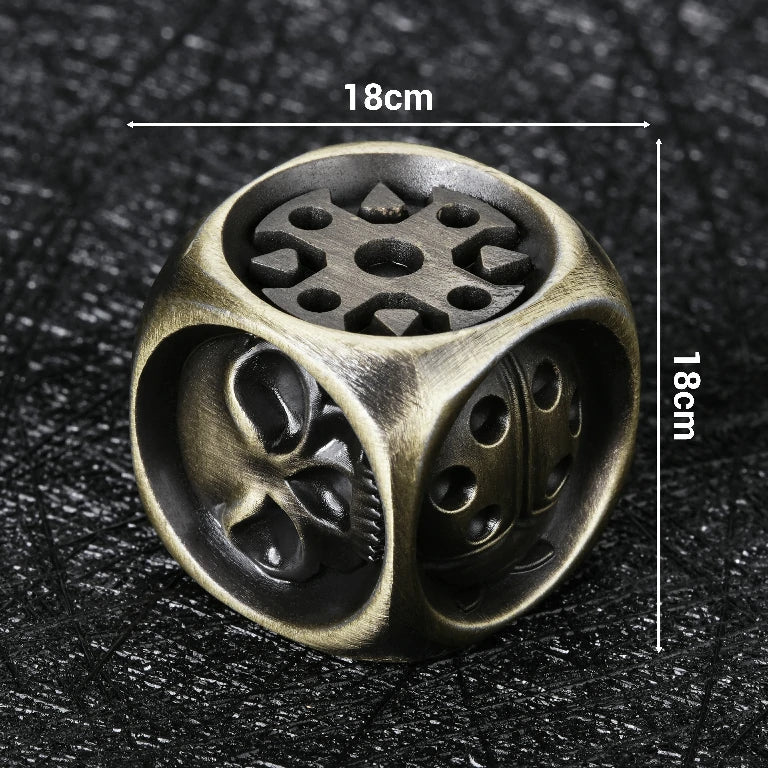 DND Dice Original Fun Lucky Ladybug Metal D6 Dice