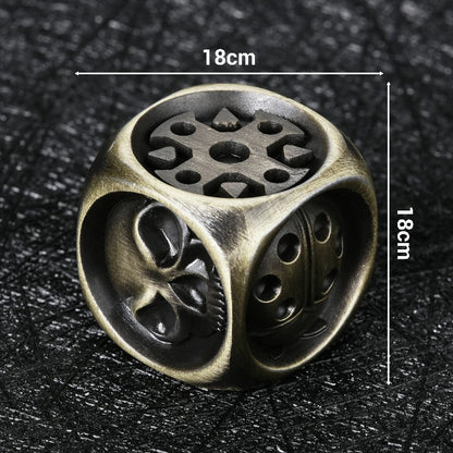 DND Dice Original Fun Lucky Ladybug Metal D6 Dice