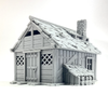 Lumberjack Hut 28mm terrain building miniature scale playable house for ttrpg