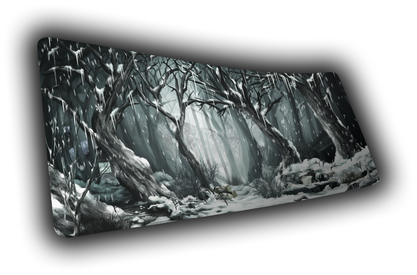 "White Serenity" — Epic Desk Originals Deskmat