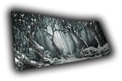 "White Serenity" — Epic Desk Originals Deskmat