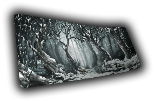 "White Serenity" — Epic Desk Originals Deskmat